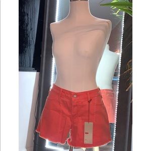 Pink Levi Shorts